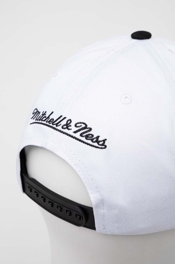 Mitchell&Ness șapcă de baseball din bumbac BROOKLYN NETS HHSS6001.BNEYYPPPWHI alb AW23