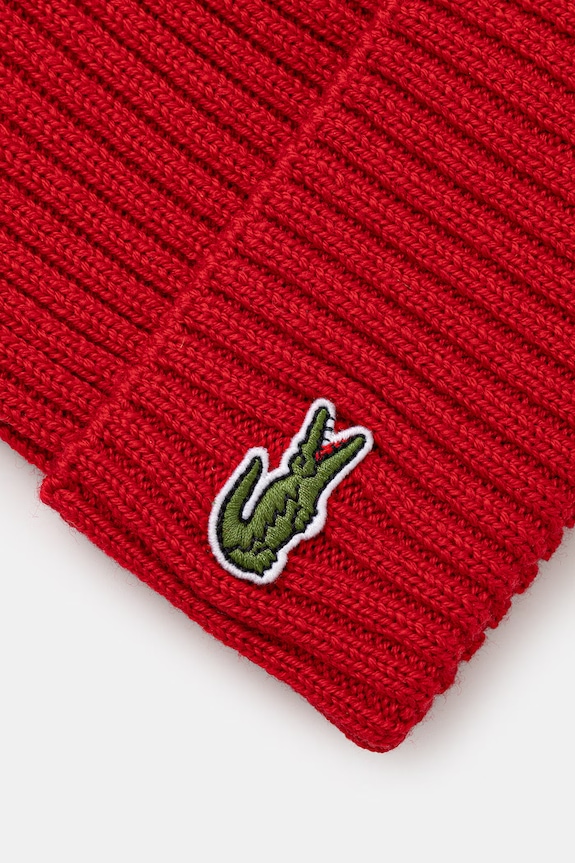 Αξεσουάρ Μάλλινο σκουφί Lacoste RB0001 κόκκινο