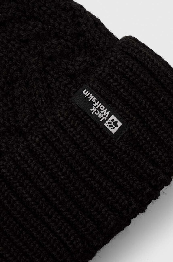 Αξεσουάρ Καπέλο Jack Wolfskin Pompom 1905092 μαύρο