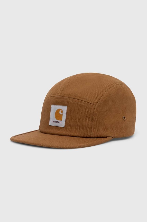 Kapa sa šiltom Carhartt WIP natpis smeđa I016607.HZXX