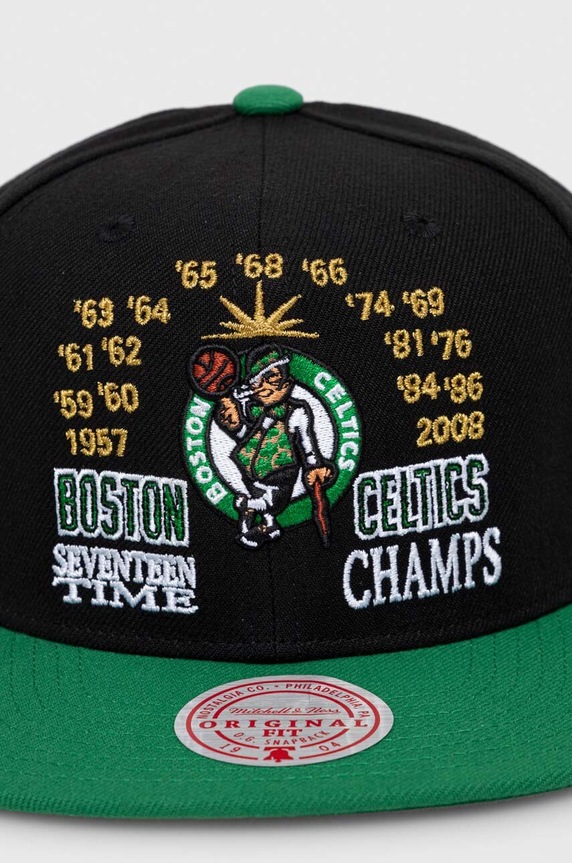 Mitchell&Ness czapka z daszkiem HHSS6269.BCEYYPPPBLCK czarny AW23