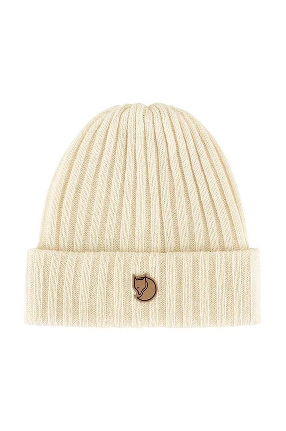 Fjallraven czapka Byron wełna biały F77388