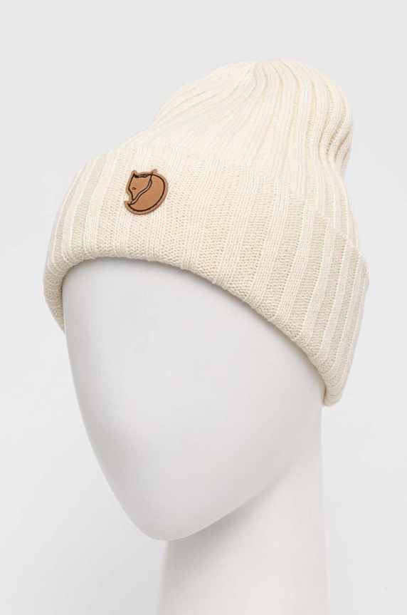Akcesoria Fjallraven czapka Byron F77388 biały