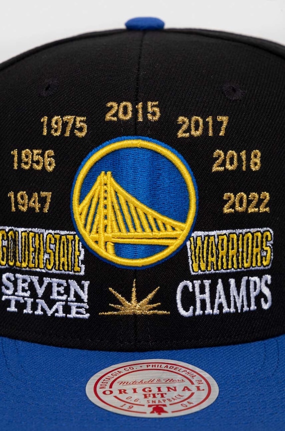 Mitchell&Ness sapca HHSS6269.GSWYYPPPBLCK negru AW23