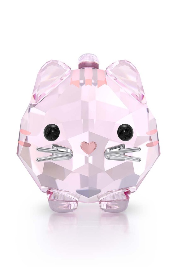 Swarovski dekoracja Chubby Cats transparentny 5658317