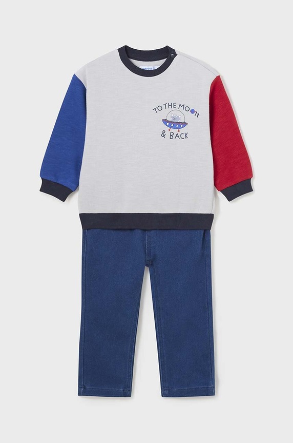 Mayoral compleu bebe tricotaj rosu 2542.3C.Baby.9BYX