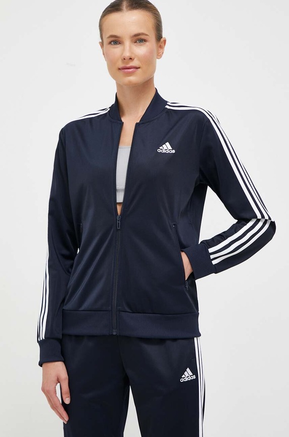 Odzież adidas komplet lounge Essentials IJ8782 granatowy