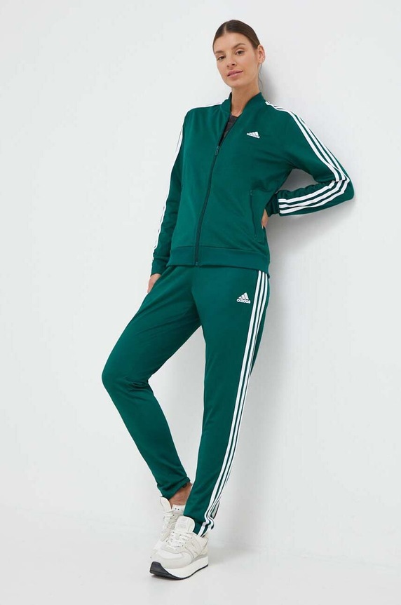 Tepláková souprava adidas pletenina zelená IJ8785