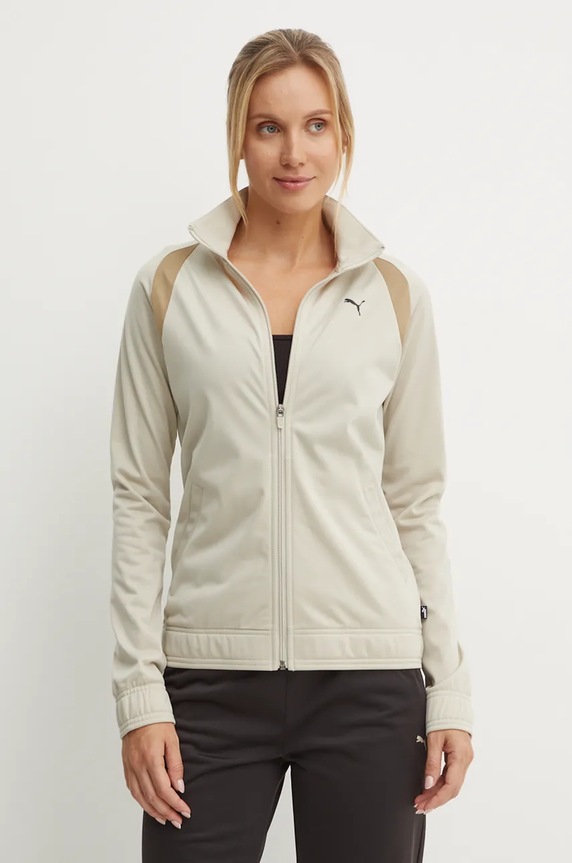 Puma tuta da ginnastica 675234 beige AW24