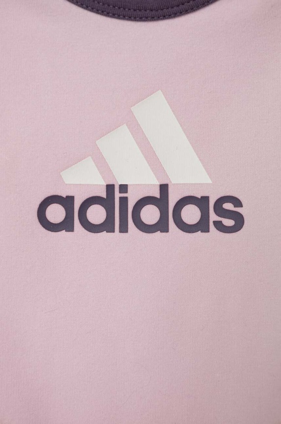 Dziewczynka adidas body niemowlęce IJ8873 fioletowy