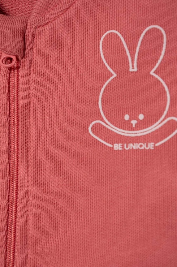 Lány United Colors of Benetton baba pamut tréningruha 3J70AK007.G.W.SEASONAL lila