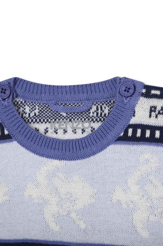 Kenzo Kids compleu bebe K98135 albastru