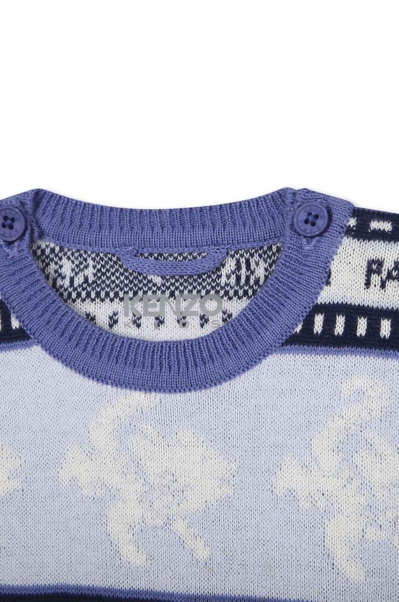 Kenzo Kids compleu bebe K98135 albastru
