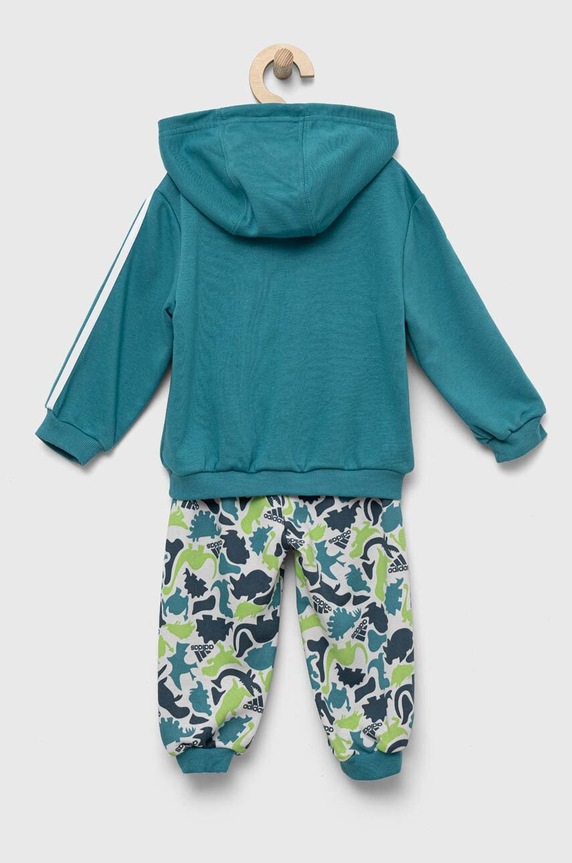 adidas dres dziecięcy IM1662 turkusowy AW23