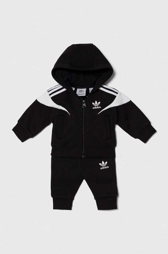 Dječja trenirka adidas Originals pletivo crna II0821