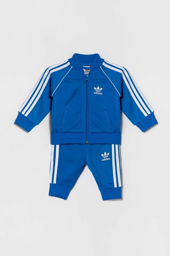 adidas Originals dres dziecięcy dzianina niebieski IP6696