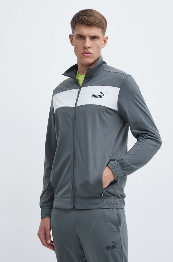 Odzież Puma dres 677427 szary