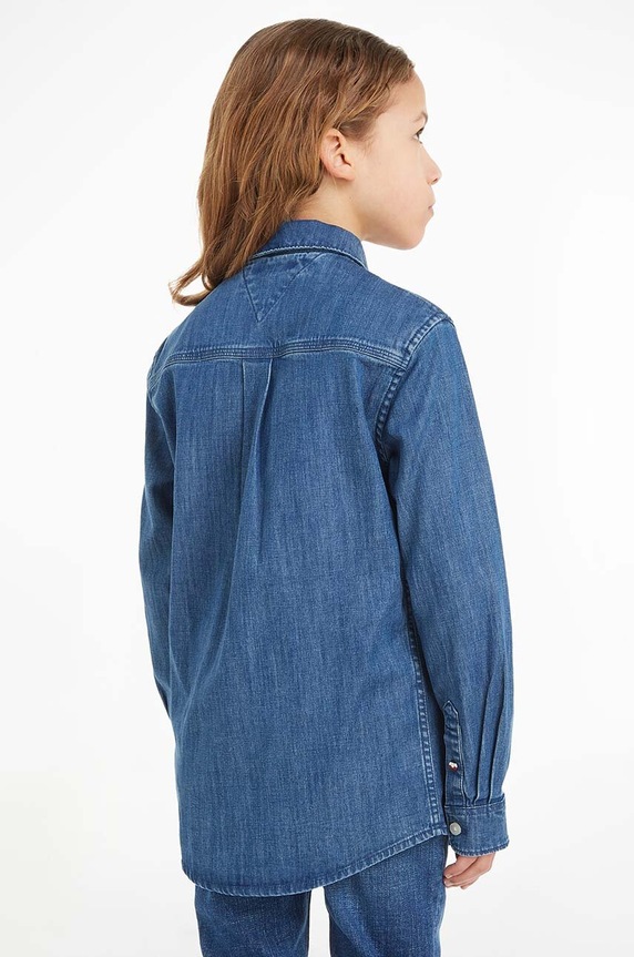 Tommy Hilfiger koszula jeansowa dziecięca KB0KB08519.128.176.9BYX