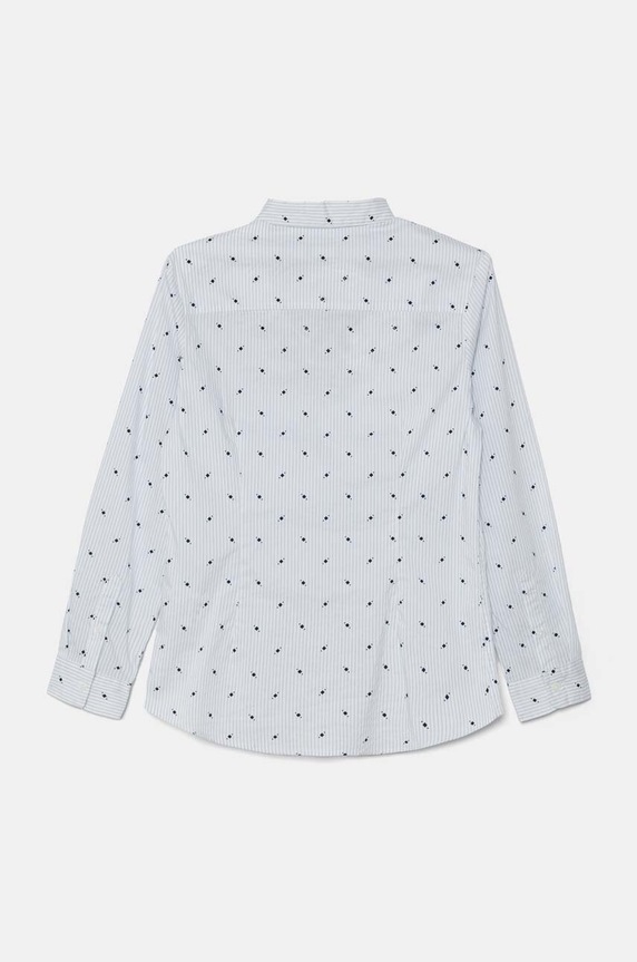 Παιδικό πουκάμισο United Colors of Benetton 5AWRCQ01M.G.SEASONAL μπλε SS25