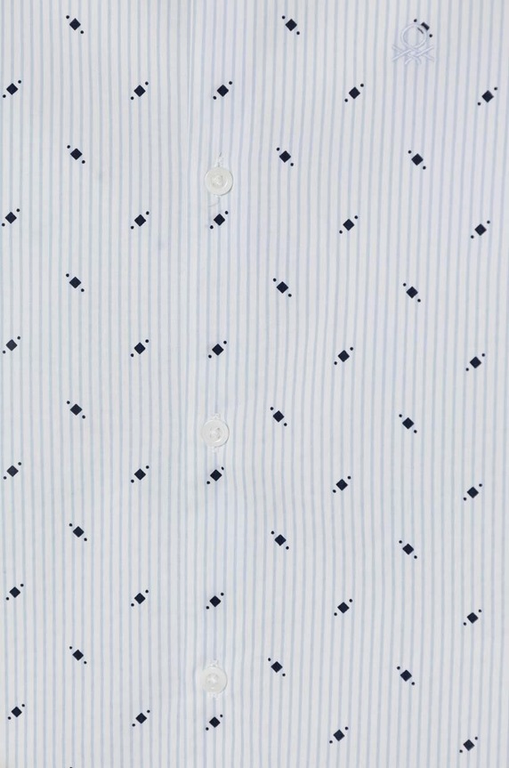 Αγορίστικα Παιδικό πουκάμισο United Colors of Benetton 5AWRCQ01M.G.SEASONAL μπλε