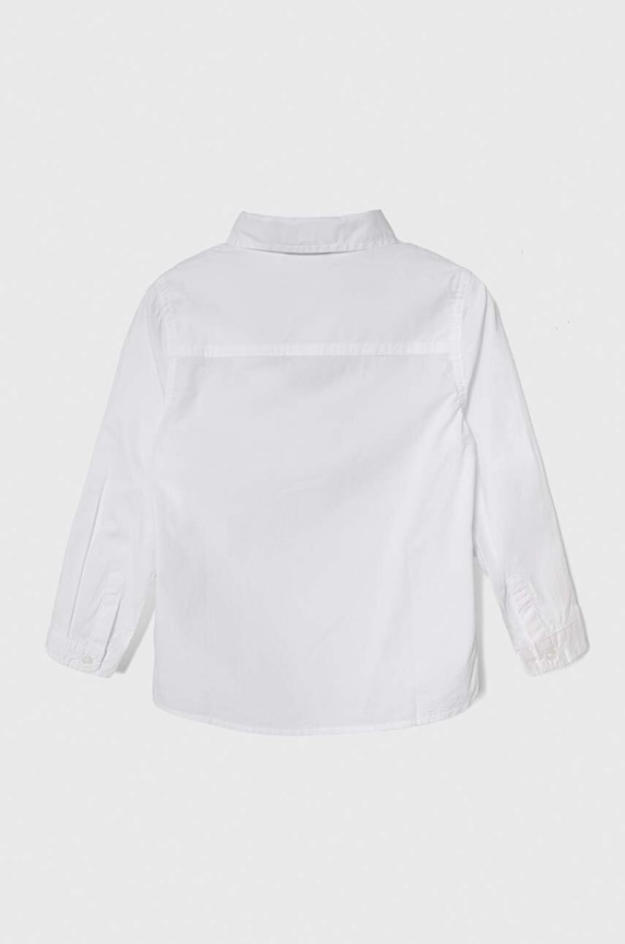 United Colors of Benetton koszula bawełniana dziecięca 59UXGQ01J.P.SEASONAL biały AW23