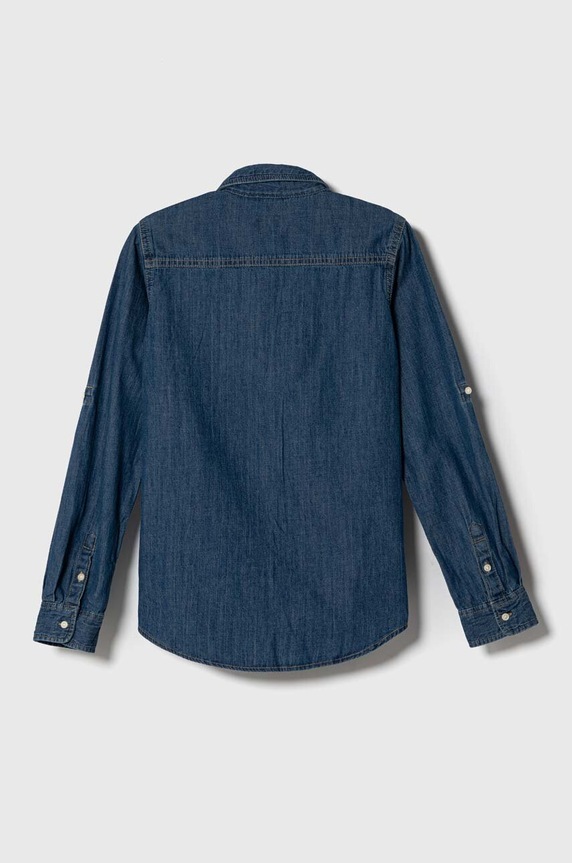 Pepe Jeans koszula jeansowa dziecięca PB302311HS8 niebieski AW23
