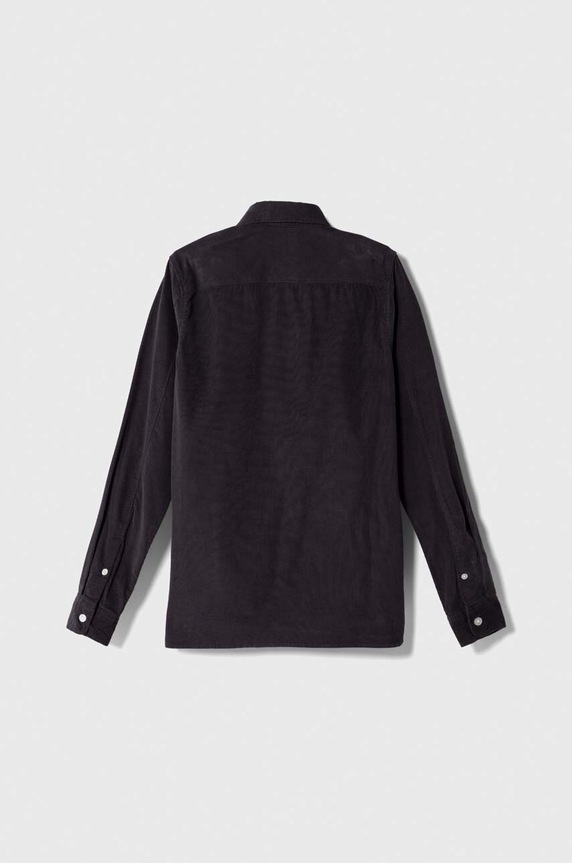 Pepe Jeans koszula sztruksowa PB302476 szary AW23