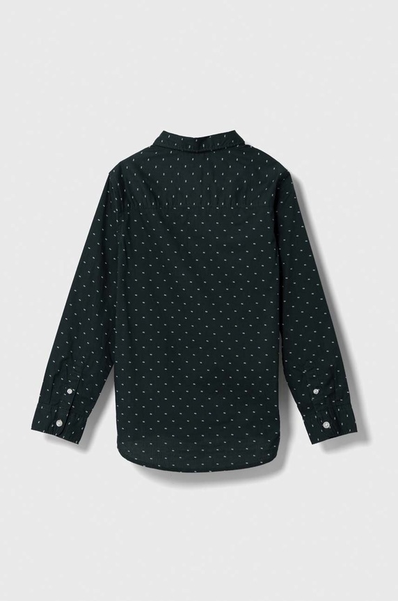 Pepe Jeans koszula bawełniana dziecięca PB302472 zielony AW23