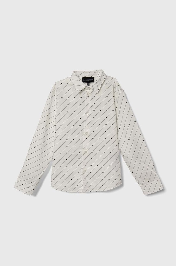 Emporio Armani koszula dziecięca pozostałe biały 6R4C86.1NMVZ