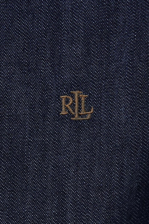 Τζιν πουκάμισο Lauren Ralph Lauren 200910353 σκούρο μπλε