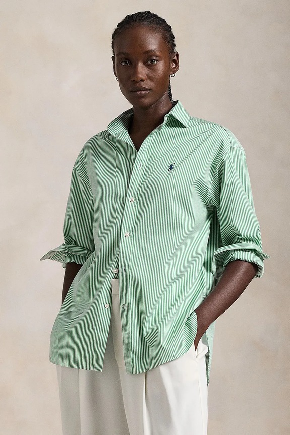 Polo Ralph Lauren cotton shirt cotton green 211910743