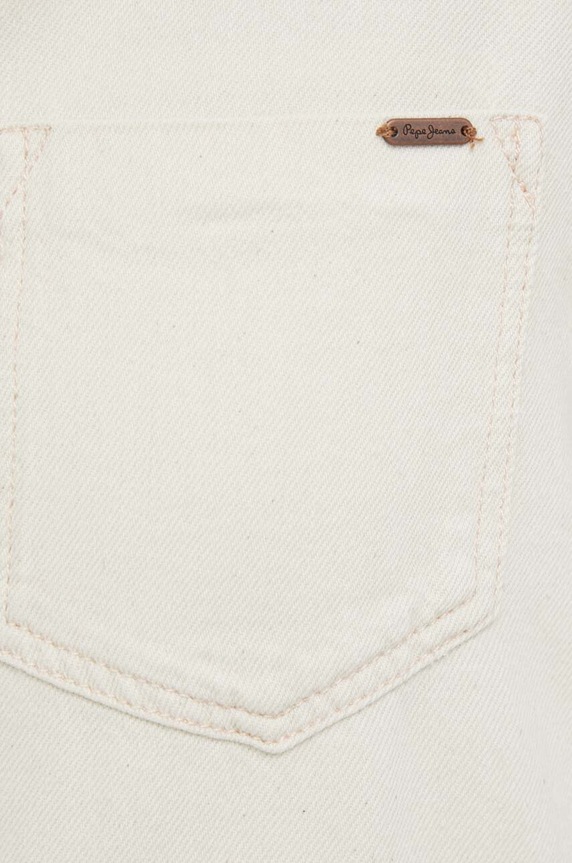 Pepe Jeans koszula jeansowa Kiara PL304598.000 beżowy