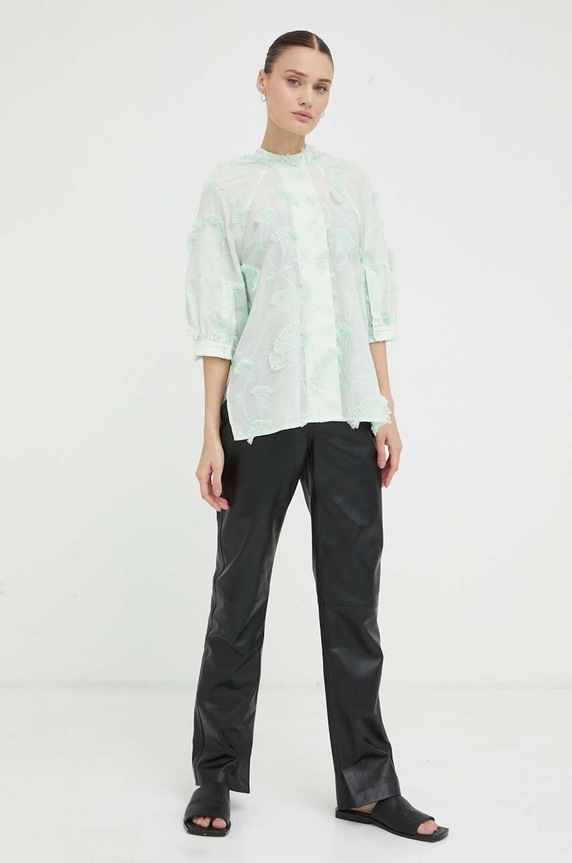 Srajca Day Birger et Mikkelsen Charlie DAY65242600 zelena AW23
