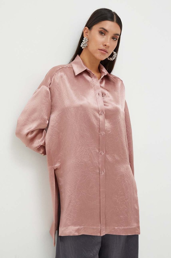 MM camicia 2331960136600 rosa AW23
