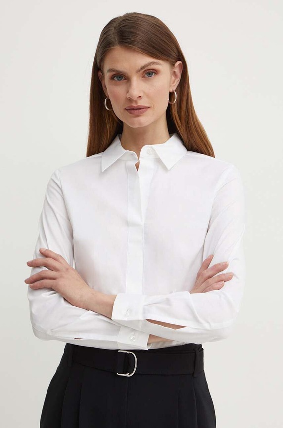 Πουκάμισο BOSS Gelio-C_Sz40 slim μπεζ 50499433