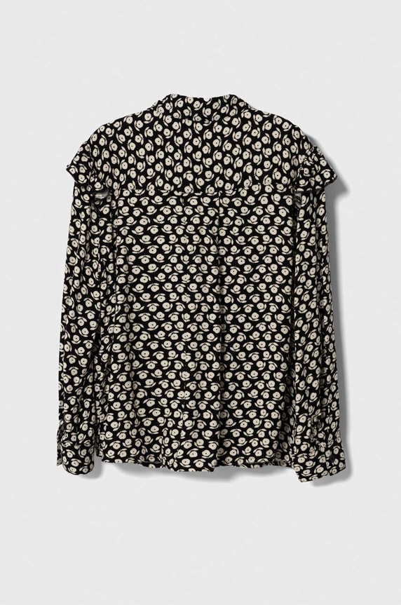 Детская рубашка United Colors of Benetton 5FKJCQ01U.G.SEASONAL чёрный AW23