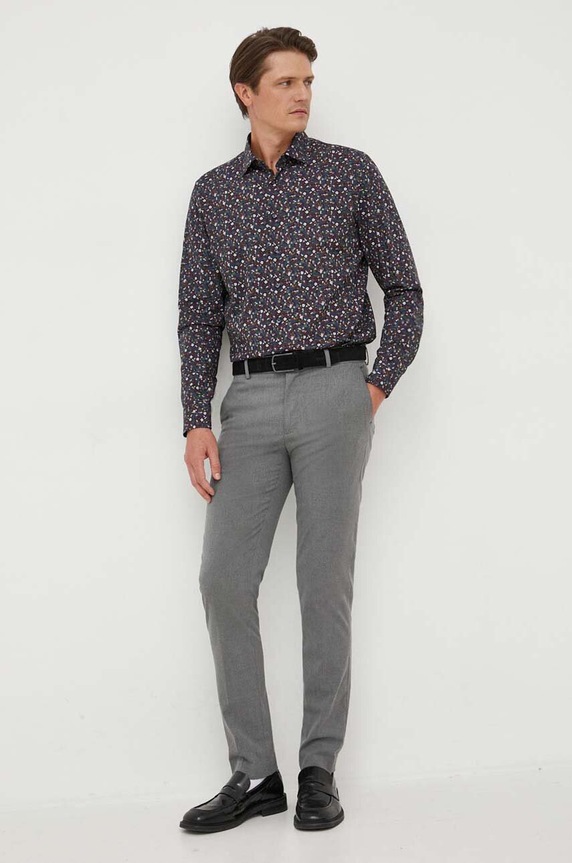 Seidensticker pamut ing 01.642400 sötétkék AW23