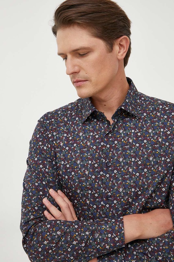 Seidensticker pamut ing sötétkék 01.642400