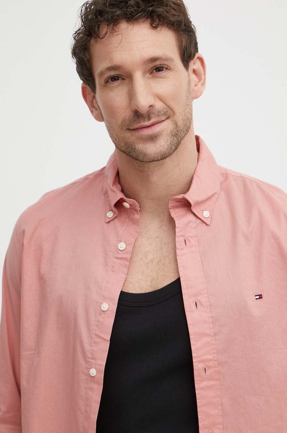 Tommy Hilfiger pamut ing MW0MW30934 rózsaszín