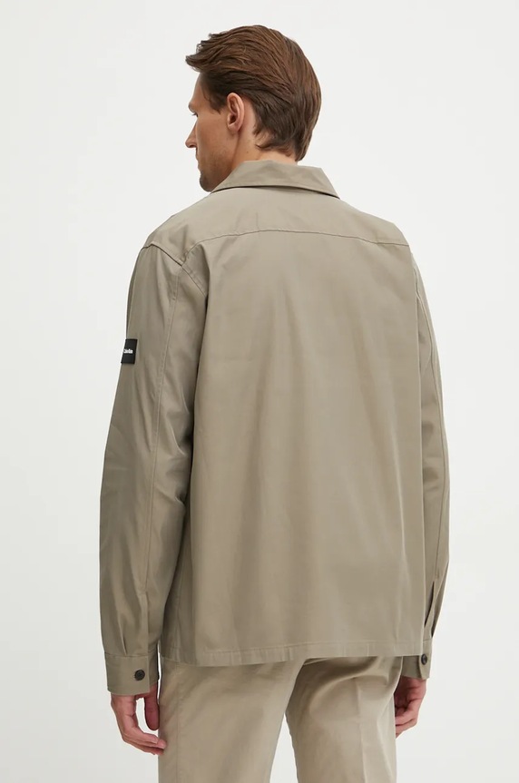 Odzież Calvin Klein koszula K10K109920 szary