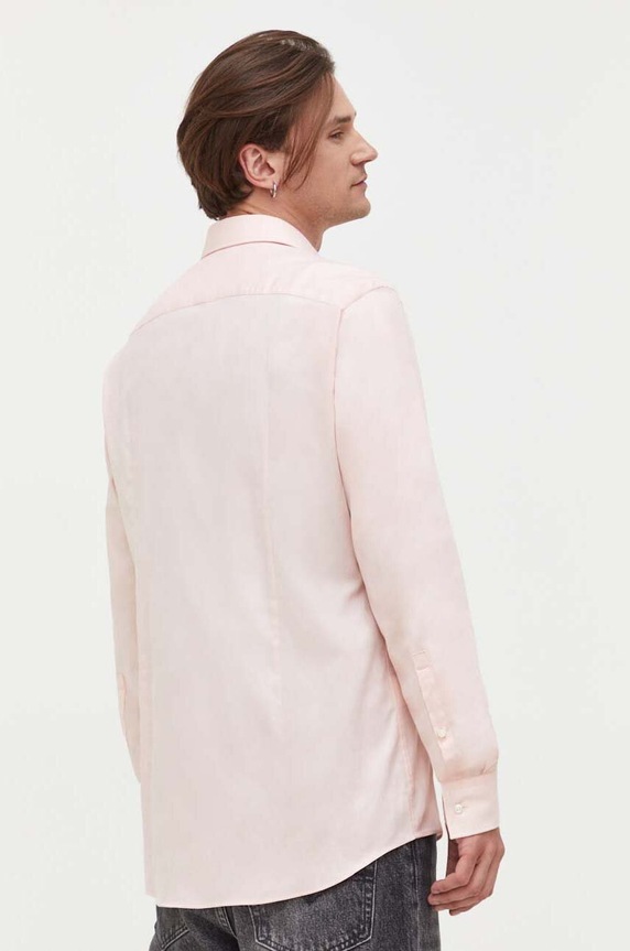 Ruházat HUGO pamut ing 50494500 rózsaszín