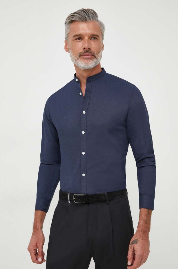 Lindbergh koszula granatowy 30.203174A.NAVY.MIX
