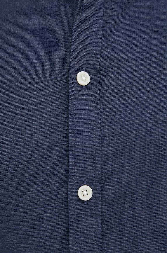 Lindbergh koszula 30.203174A.NAVY.MIX granatowy