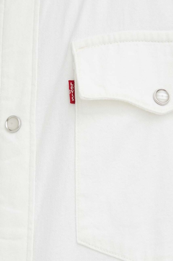 Levi's camasa din bumbac A5722.0004 bej