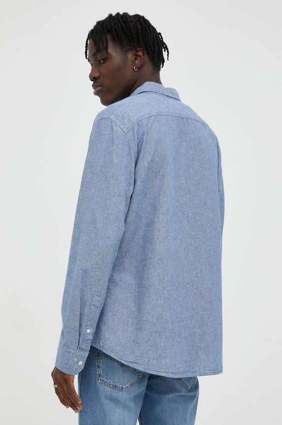 Pamučna košulja Levi's plava 86625.0017