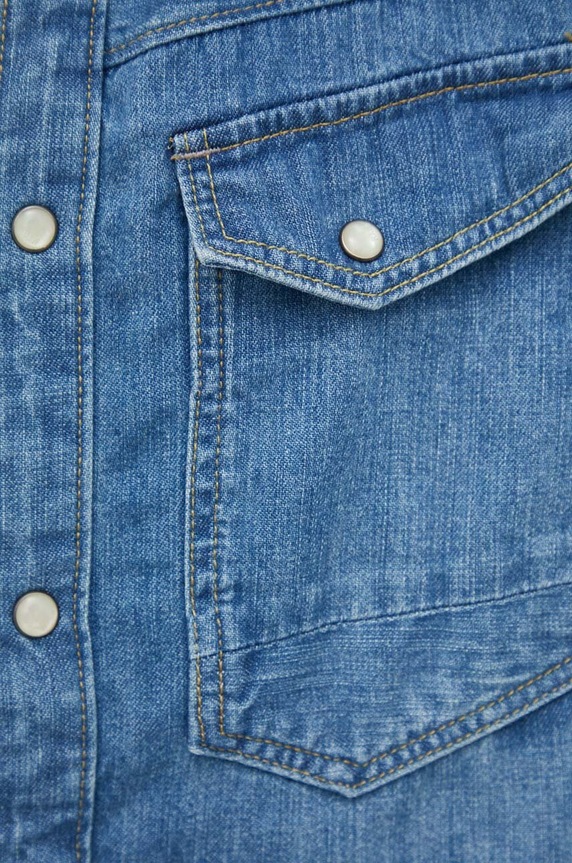 G-Star cămașă bărbătească din denim Dakota slim D23616.D252 albastru