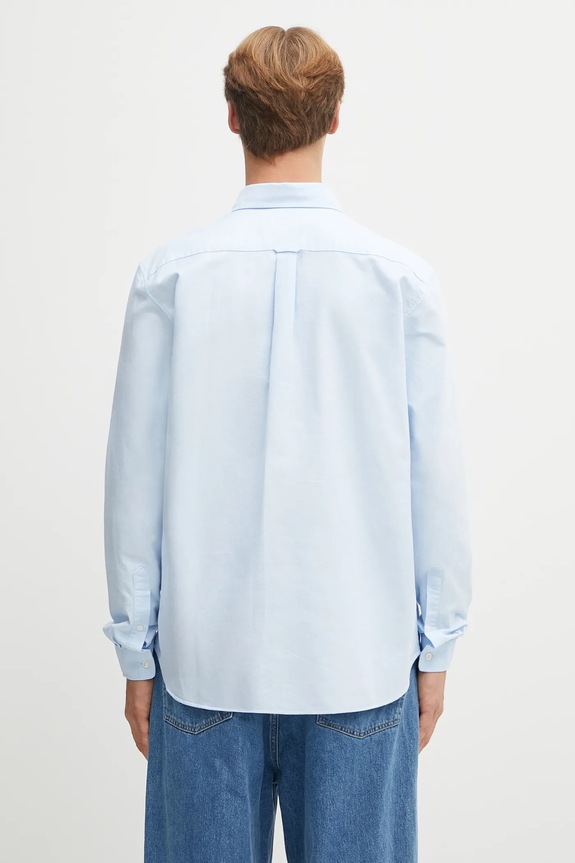 Clothing Lacoste cotton shirt CH1911 blue