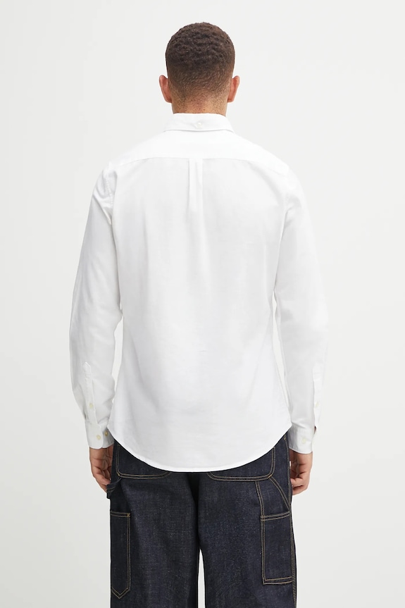 Odjeća Pamučna košulja Barbour Oxtown MSH5301 bijela