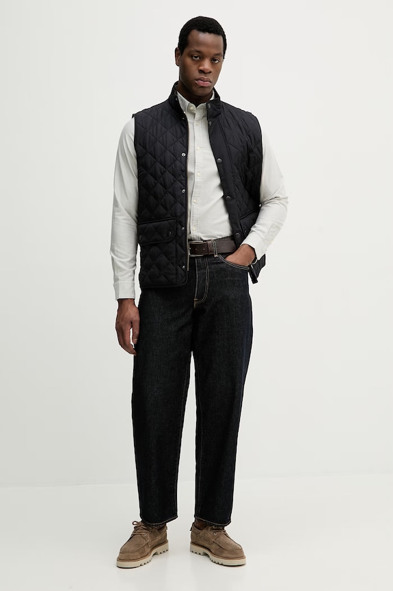 Barbour cămașă din bumbac Oxtown MSH5301 verde AA00