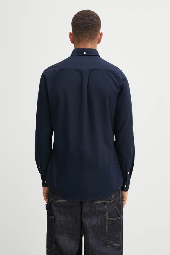 Одяг Бавовняна сорочка Barbour Oxtown MSH5301 темно-синій
